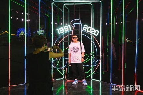 夜晚金沙滩网红打卡点,金沙滩璀璨夜景探秘